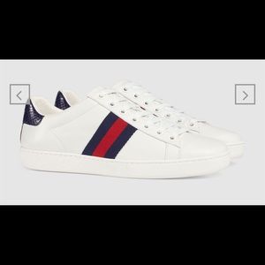 Gucci Women’s Ace Leather Sneakers